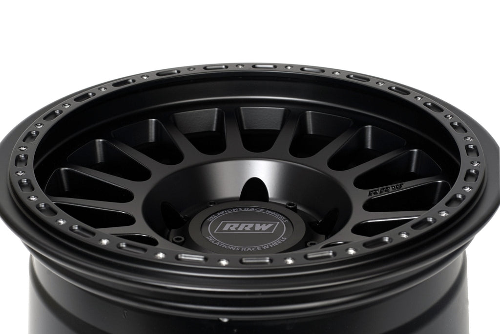 RR6-H 17x8.5 Hybrid Beadlock | MATTE BLACK