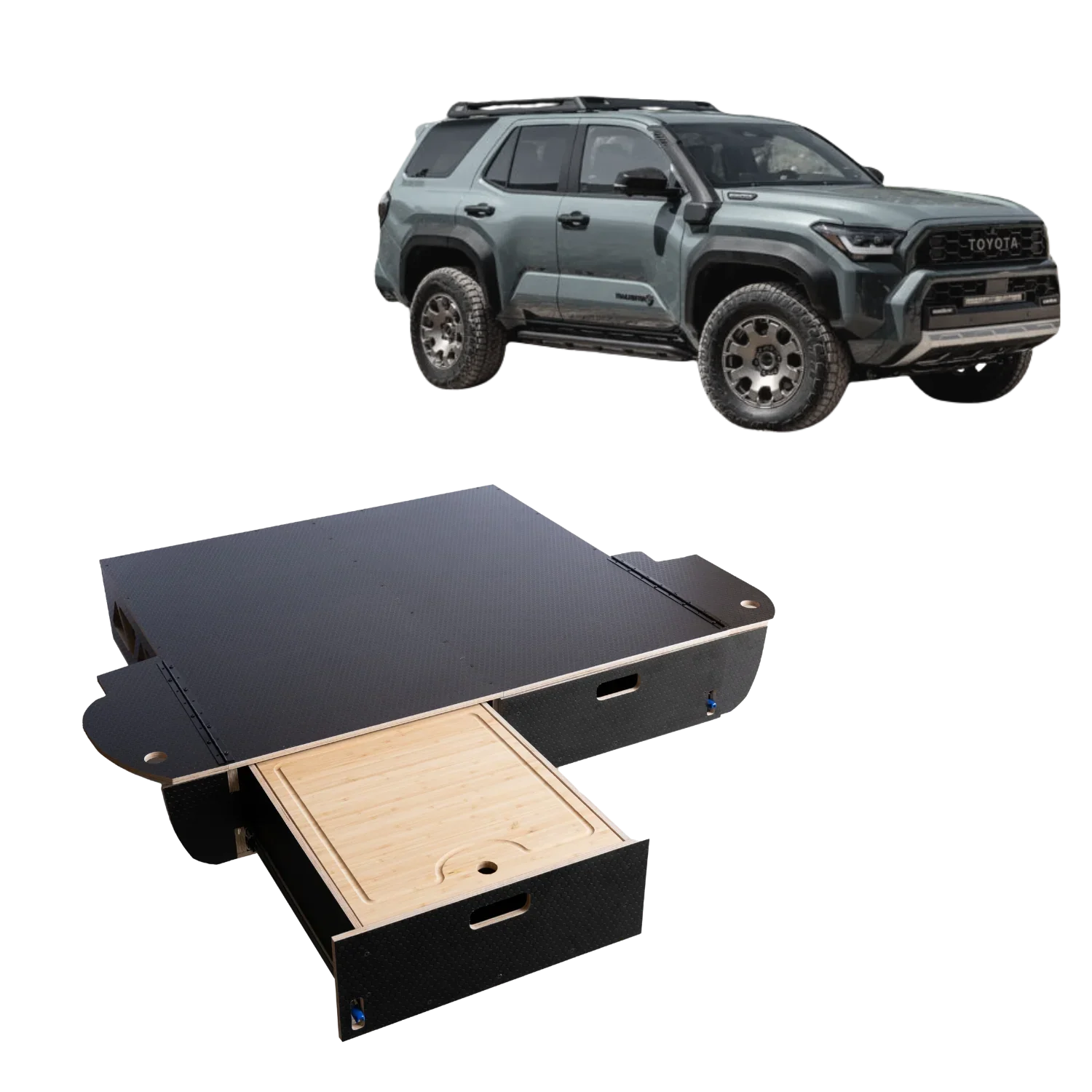 Toyota 4Runner | Dual Drawer Storage System & Bed Platform | 6th Gen (2025+)