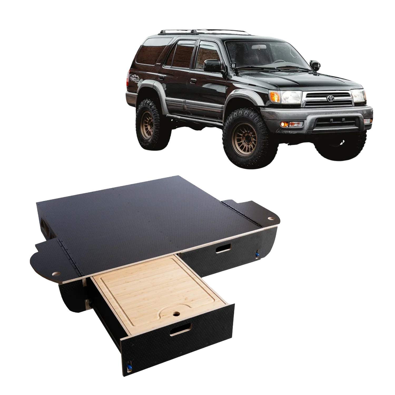 Toyota 4Runner | Dual Drawer Storage System & Bed Platform | 3rd Gen 1995–2002
