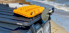 Roof Rack Accessory_ Shovel Mounting Bracket