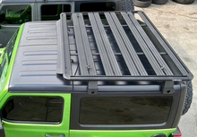 Load image into Gallery viewer, Jeep_ Aluminum Roof Rack Jeep Wrangler JL 2-Door (incl. Wind Deflector)