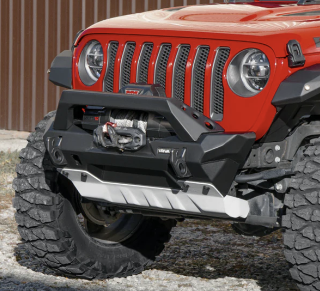 Jeep_ Aluminum Front Stubby Bumper Jeep Wrangler JK, JL, Gladiator