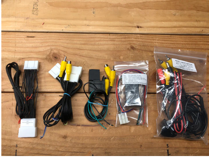 Anytime Backup and Front Camera Kit with OEM-style switch and harnesses for 2020+ Toyota 4Runner, Tacoma, and Tundra