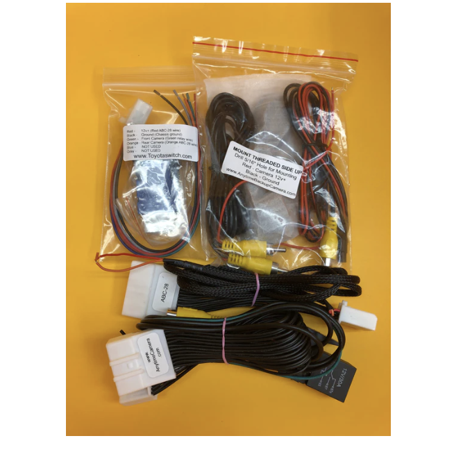 Anytime Backup and Front Camera Kit (2014 to 2019)