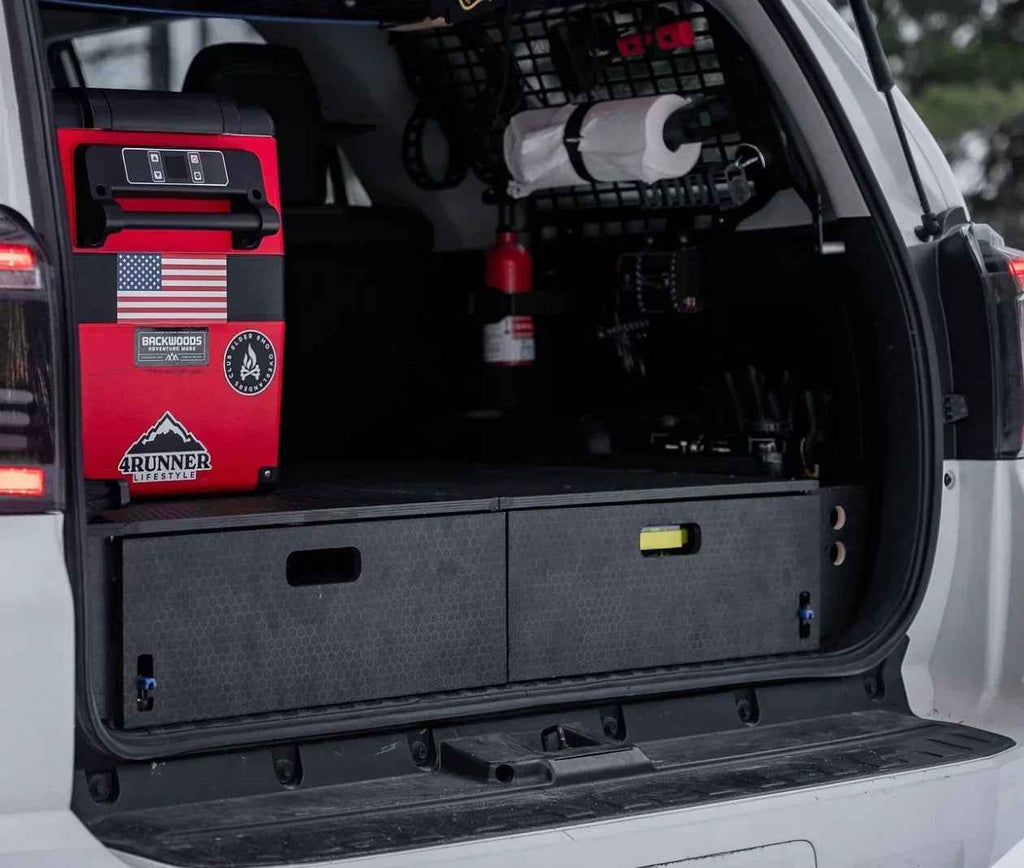 4Runner Dual Drawer Storage PreCut Kit - 2 Options