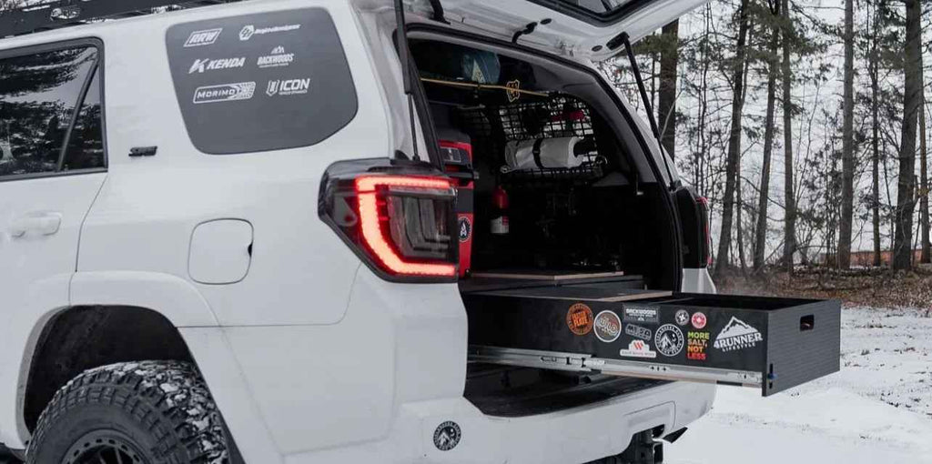 4Runner Dual Drawer Storage PreCut Kit - 2 Options