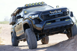 PakRax 2024+ Tacoma Rock Sliders | Bolt-On Protection