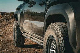 PakRax 2024+ Tacoma Rock Sliders | Bolt-On Protection
