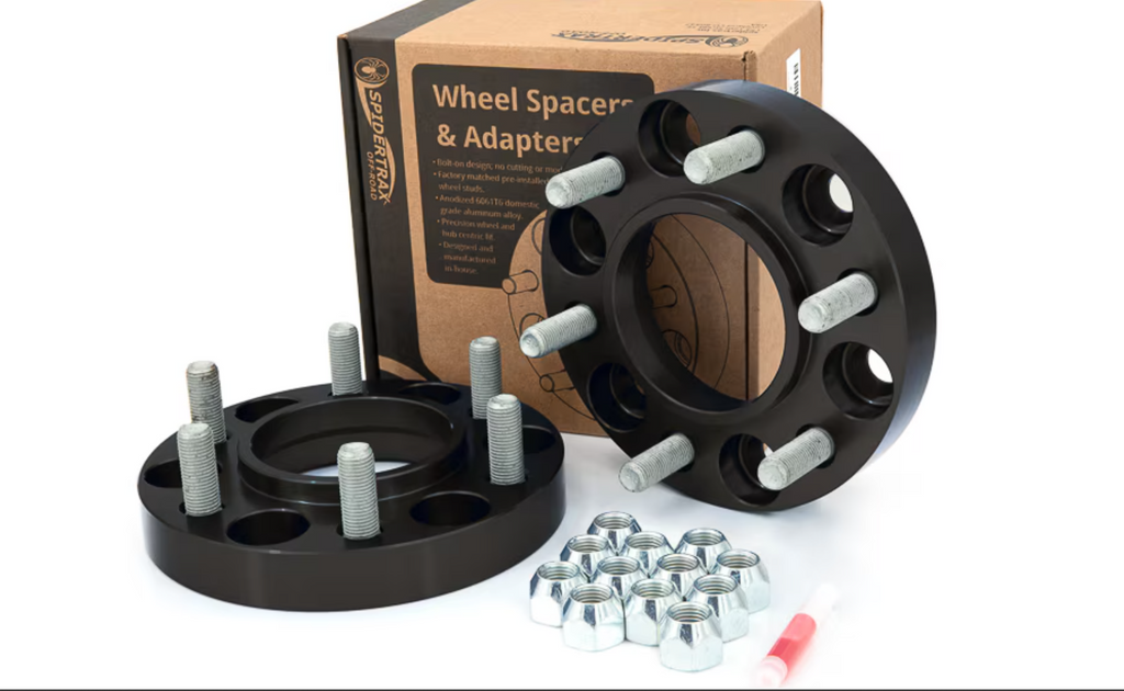 Toyota/Lexus 1 in. Thick Black Wheel Spacers