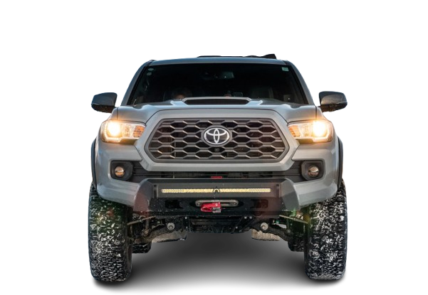Artec Industries 2017-2023 Toyota Tacoma 3G Venture Front Bumper - Black Powdercoat