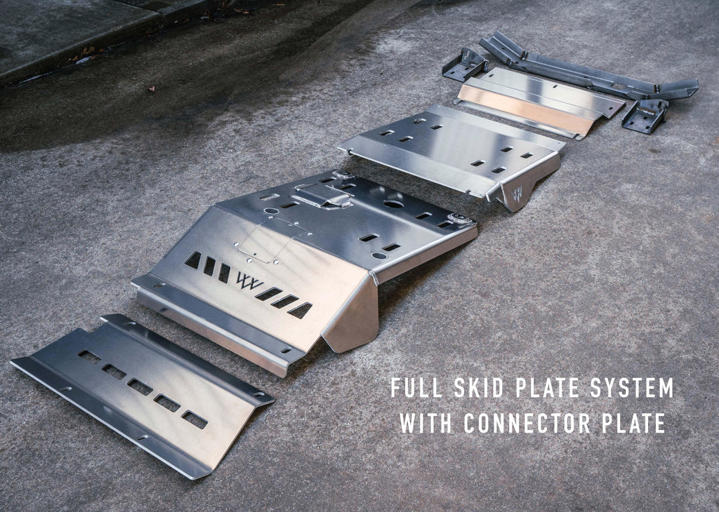 Toyota Tacoma (2005-2023) Full Aluminum Skid Plate System