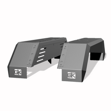 Load image into Gallery viewer, Heavy Duty Weld on DIY Drive Over Trailer Fender Kit Bare Steel - Pair