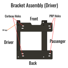 Load image into Gallery viewer, "Big and Tall" Seat Lowering Brackets for Jeep TJ Wrangler