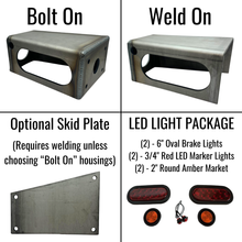 Load image into Gallery viewer, Heavy Duty LED Trailer Tail Light Kit 3/16 Steel