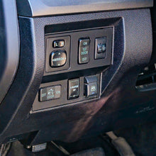Load image into Gallery viewer, The TOYOTA SAE PLUG N PLAY FOG KIT's versatility as seen on various Toyota models.