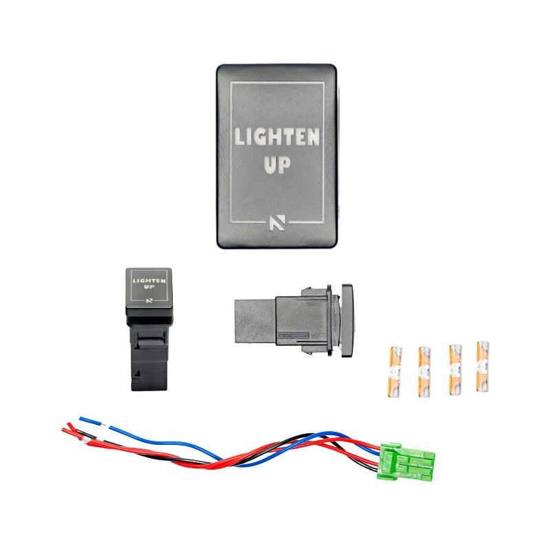 High performance beam from the TOYOTA SAE PLUG N PLAY FOG KIT illuminating the road ahead.