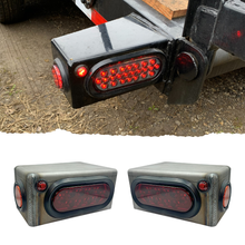 Load image into Gallery viewer, Heavy Duty LED Trailer Tail Light Kit 3/16 Steel