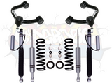 Bilstein 6112 0–3.5″ Front, 5160 0–2″ Rear Lift Kit with Rear Coils & Freedom Offroad UCAs for 2010–2024 Toyota 4Runner
