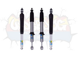 Bilstein 5100 Adjustable 0–2.5″ Front & Rear Lift Shocks for 2010–2024 4Runner & 2010–2014 FJ Cruiser