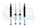 Bilstein B8 5100 1–2.5″ Front, 0–1.5″ Rear Lift Shocks for 2024–2025 Toyota Tacoma 4WD
