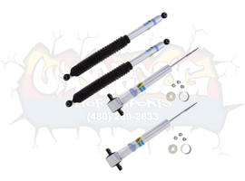 Bilstein 5100 0–1.8″ Front & 0–1″ Rear Lift Shocks for 2014–2018 Chevy Silverado & GMC Sierra. Upgrade your truck's suspension with Bilstein 5100 Lift Shocks Silverado Sierra 2014–2018 for improved handling and ride quality.