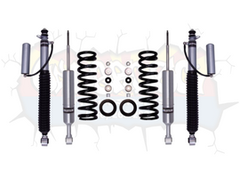 Detailed view of the Bilstein 6112 0–3.5″ Front, 5160 0–2″ Rear Lift Kit for 2010–2024 Toyota 4Runner. Experience superior handling and comfort with the Bilstein 6112 5160 Lift Kit Toyota 4Runner.