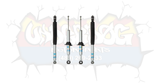 Bilstein 5100 Front & Rear Shocks for 2024+ Toyota Tacoma (Up to 2.5” Lift)