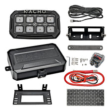 Load image into Gallery viewer, NACHO Switch System front view showcasing the 8 programmable switches with customizable icons.