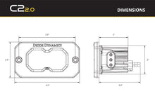 Load image into Gallery viewer, Diode Dynamics C2R White Flood Flush Mount LED Pod (Single)