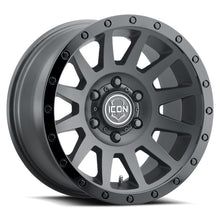 Load image into Gallery viewer, ICON Compression 17x8.5 6x135 6mm Offset 5in BS 87.1mm Bore Double Black Wheel