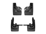 WeatherTech 18-22 Jeep Wrangler Front & Rear Mudflaps - Black