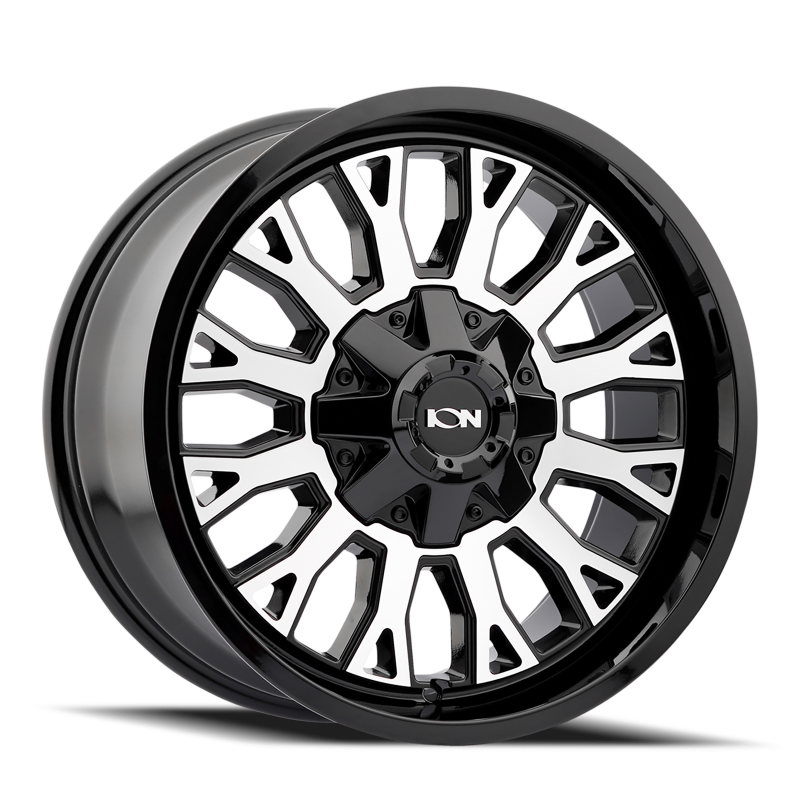 ION Type 152 20x9 / 5x127 BP / 0mm Offset / 87.1mm Hub Black/Machined Wheel
