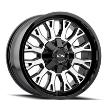 Load image into Gallery viewer, ION Type 152 20x9 / 8x180 BP / 0mm Offset / 124.1mm Hub Black/Machined Wheel