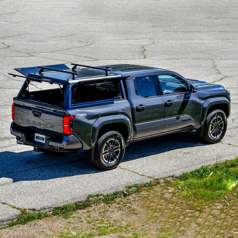 Westin EXP Truck Cap COMPLETE KIT A + BS (24-25 Toyota Tacoma 5ft. Bed)