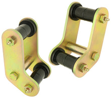 Load image into Gallery viewer, RockJock Boomerang YJ Leaf Spring Shackles Rear w/ Urethane Bushings For Pro Comp Springs