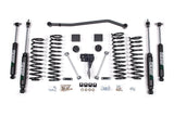 Zone Offroad 07-15 Jeep JK 2dr 4in Suspension Kit