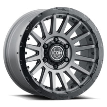 Load image into Gallery viewer, ICON Recon Pro 17x8.5 5x5 -6mm Offset 4.5in BS 71.5mm Bore Charcoal Wheel