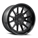 Mayhem 8116 Intrepid 20x9 / 8x180 BP / 0mm Offset / 124.1mm Hub Gloss Black Wheel