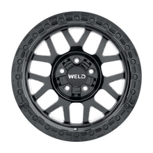 Load image into Gallery viewer, Weld Off-Road W105 17X9.0 Cinch 5X114.3 5X127 ET-12 BS4.50 Gloss Black MIL 78.1