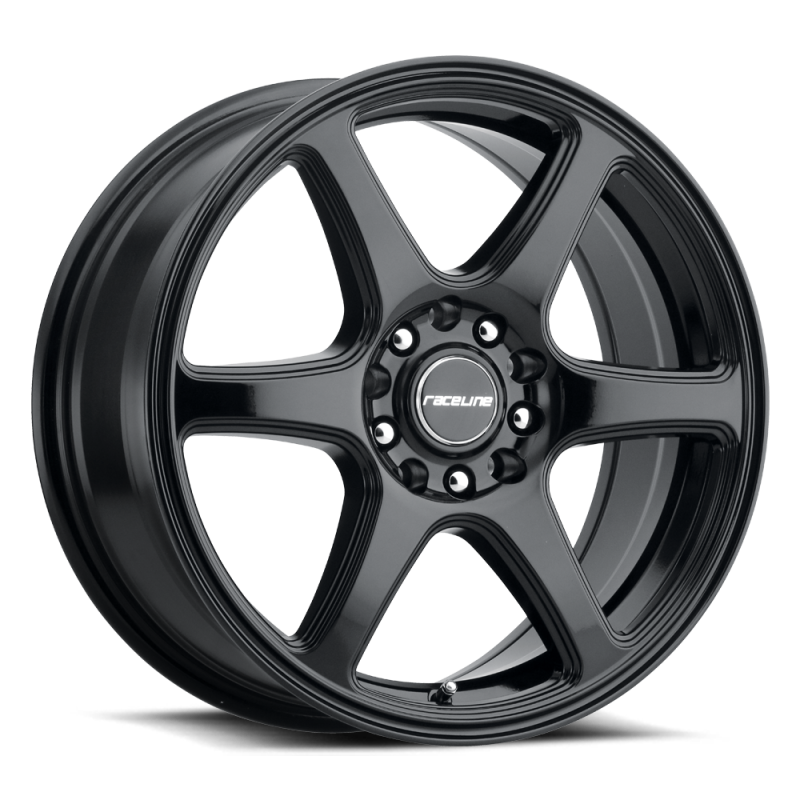 Raceline 146B Matrix 16x7in / 5x110/5x115 BP / 40mm Offset / 72.62mm Bore - Gloss Black Wheel