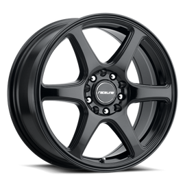 Raceline 146B Matrix 18x8in / 5x114.3/5x127 BP / 40mm Offset / 72.62mm Bore - Gloss Black Wheel