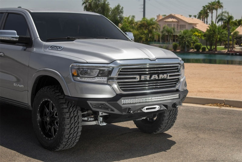 Addictive Desert Designs 19 Ram 1500 Stealth Fighter Front Bumper w/ Winch Mount & Sensor Cut Outs