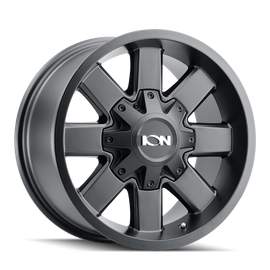 ION 141 17x9 / 8x165.1 BP / 18mm Offset / 125.2mm Hub Satin Black Wheel