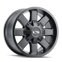Load image into Gallery viewer, ION 141 18x9 / 8x170 BP / 18mm Offset / 125.2mm Hub Satin Black Wheel