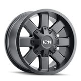 ION 141 17x9 / 8x170 BP / 18mm Offset / 125.2mm Hub Satin Black Wheel