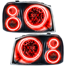 Load image into Gallery viewer, Oracle Lighting 01-04 Nissan Frontier Pre-Assembled LED Halo Headlights -Red