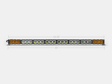 Load image into Gallery viewer, Cali Raised 43 Amber/White Dual Function Led Bar - Dual Function Wire Harness/Small Dual Function S