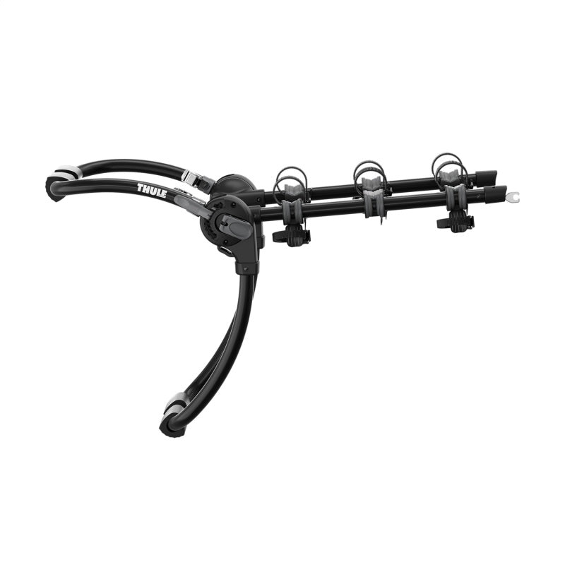 Thule Gateway Pro 3 Hanging-Style Trunk Bike Rack w/Anti-Sway Cages (Up to 3 Bikes) - Black