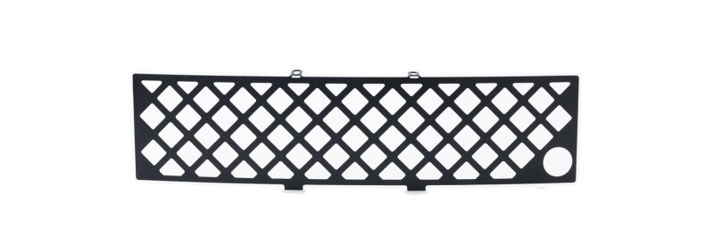 Putco 11-14 Ford F-150 - EcoBoost Bumper Grille Inserts - SS Black Diamond w/ Heater Plug Opening