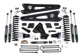 Zone Offroad 20-21 Ford F-250/F-350 4in Radius Arm Suspension Lift System- NX2 Shocks- Gas